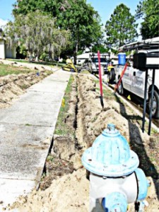 hessenauer sprinkler repair and irrigation job site