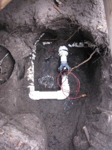 underground irrigation valve