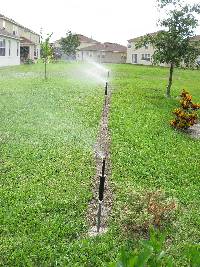 proper irrigation system respacing