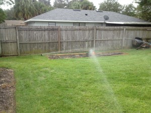 properly maintained irrigation system