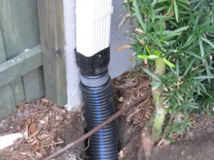 drain attachment to prevent flooding