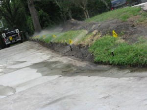 Fixed sprays providing head to head coverage Fixed Irrigation Sprays