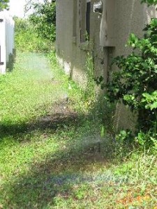 properly spaced sprinkler heads